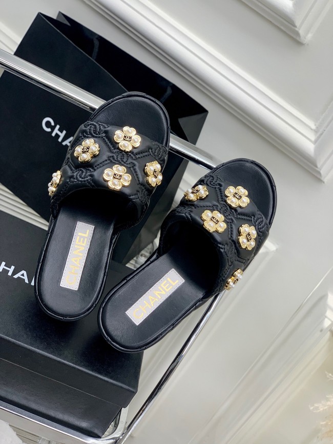 Chanel WOMENS SANDAL heel height 6CM 93191-1