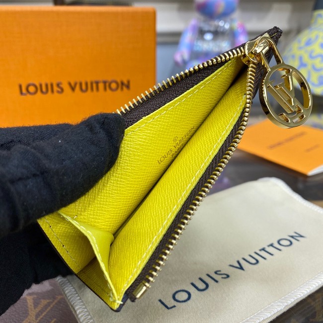 Louis Vuitton Romy Card Holder M81880 Yellow