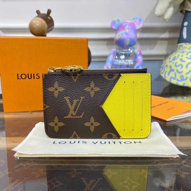 Louis Vuitton Romy Card Holder M81880 Yellow