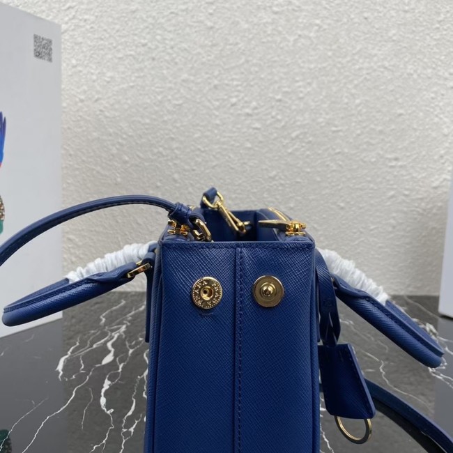 Prada Galleria Saffiano leather mini-bag 1BA906 dark blue