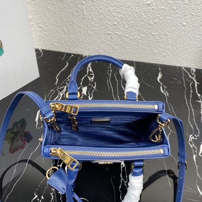 Prada Galleria Saffiano leather mini-bag 1BA906 dark blue