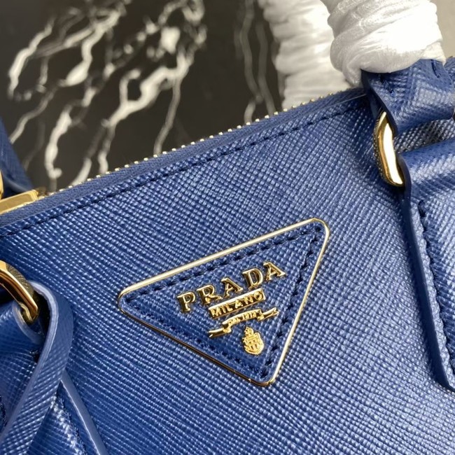 Prada Galleria Saffiano leather mini-bag 1BA906 dark blue