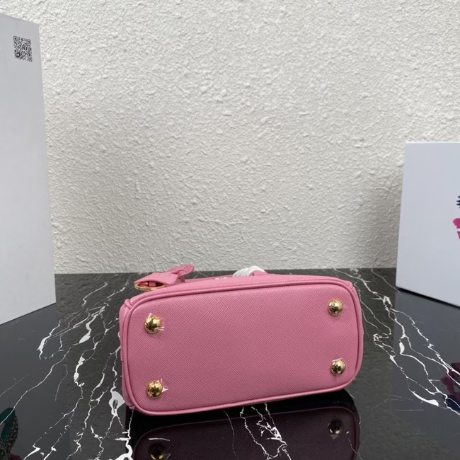 Prada Galleria Saffiano leather mini-bag 1BA906 pink