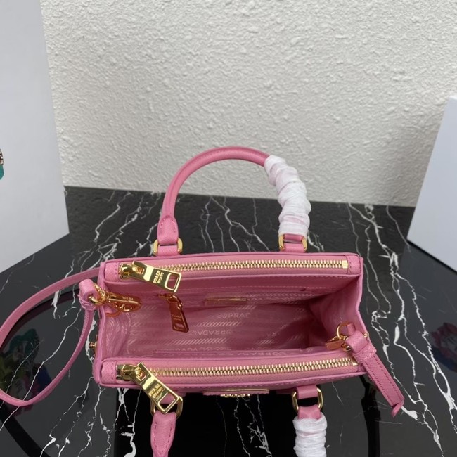 Prada Galleria Saffiano leather mini-bag 1BA906 pink