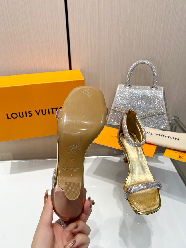 Louis Vuitton Sparkle Sandal heel height 6.5CM 93195-10