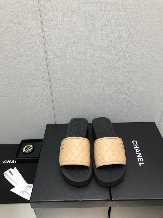 Chanel slippers heel height 4CM 93213-1