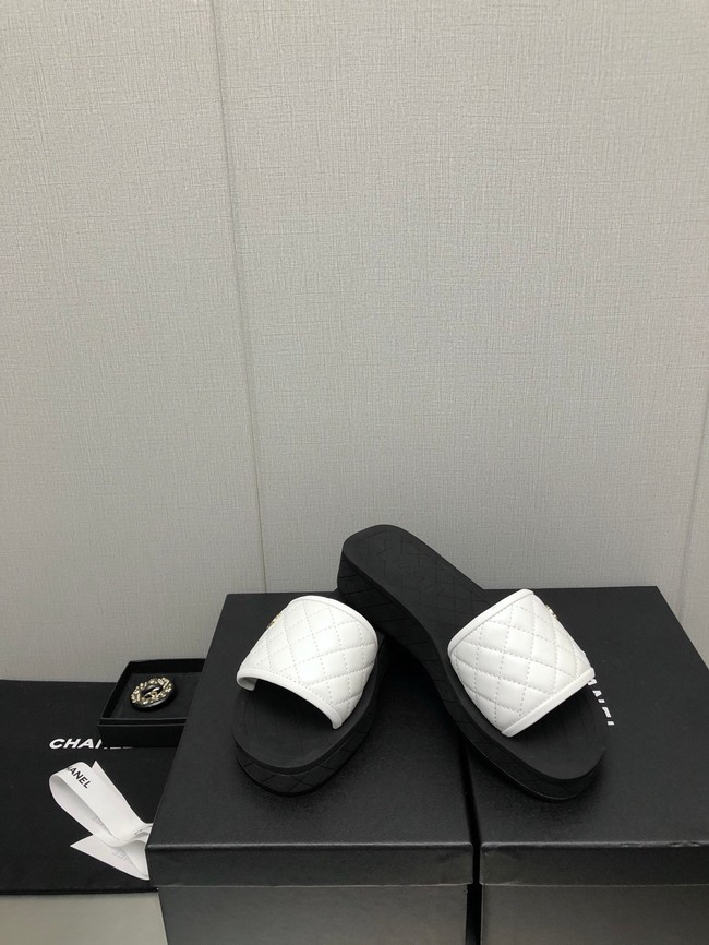 Chanel slippers heel height 4CM 93213-2