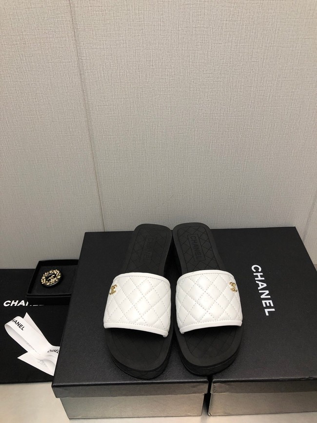 Chanel slippers heel height 4CM 93213-2