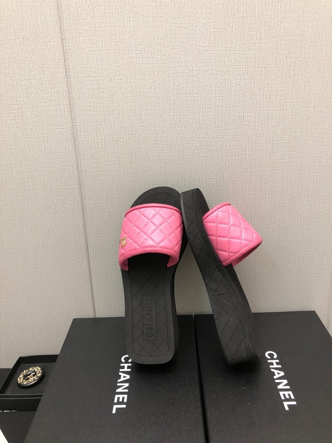Chanel slippers heel height 4CM 93213-3