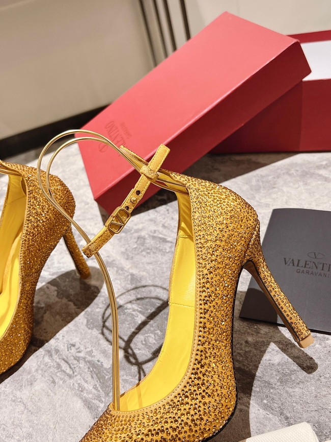 Valentino shoes Calfskin heel height 10CM 93218-4
