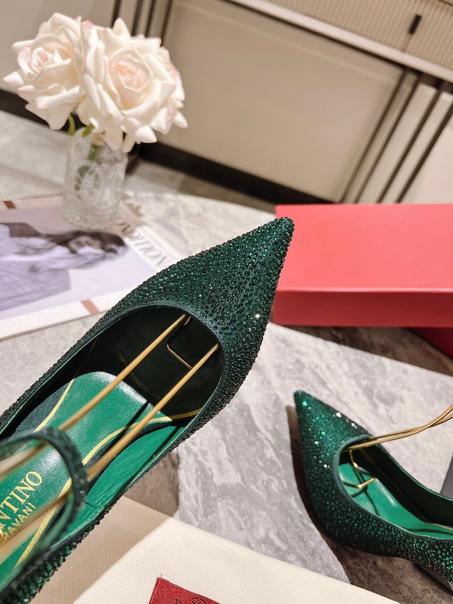 Valentino shoes Calfskin heel height 10CM 93218-5