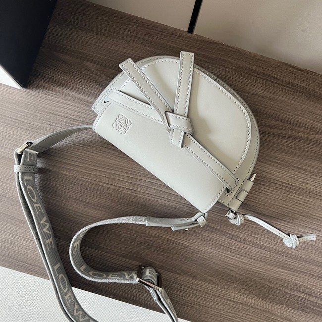 Loewe Crossbody Bags Original Leather 61824 light gray