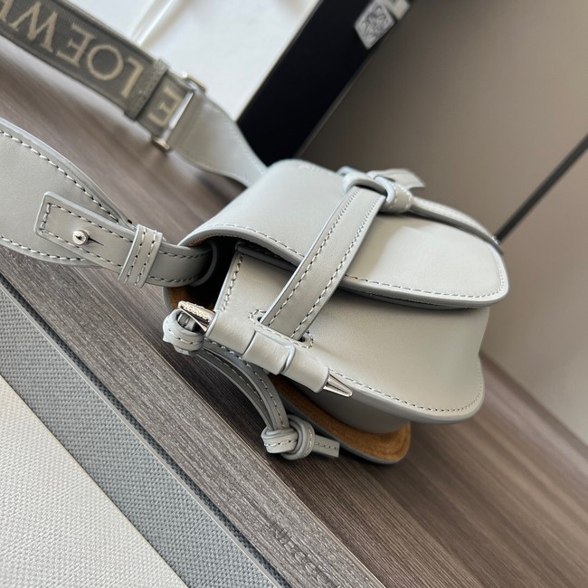 Loewe Crossbody Bags Original Leather 61824 light gray