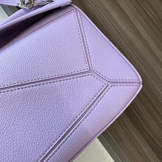 Loewe Puzzle Bag Leather 1209 purple