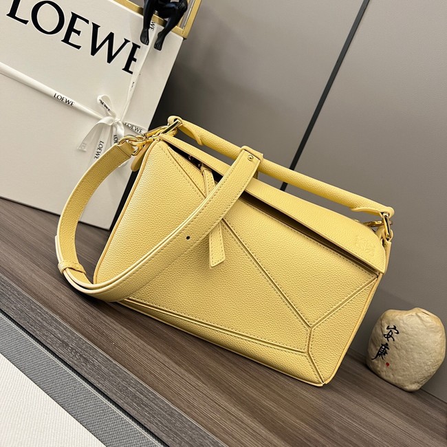 Loewe Puzzle Bag Leather 1209 yellow