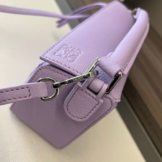 Loewe mini Puzzle Bag Original Leather 6223 purple