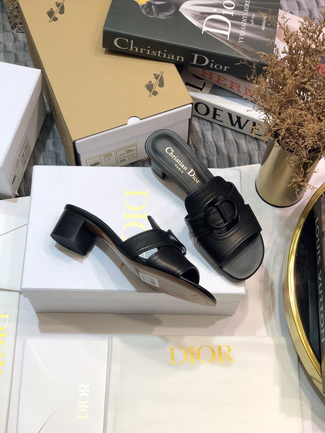 DIOR OR 30 MONTAIGNE HEELED SLIDE 93231-1