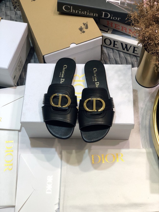 DIOR OR 30 MONTAIGNE HEELED SLIDE 93232-5