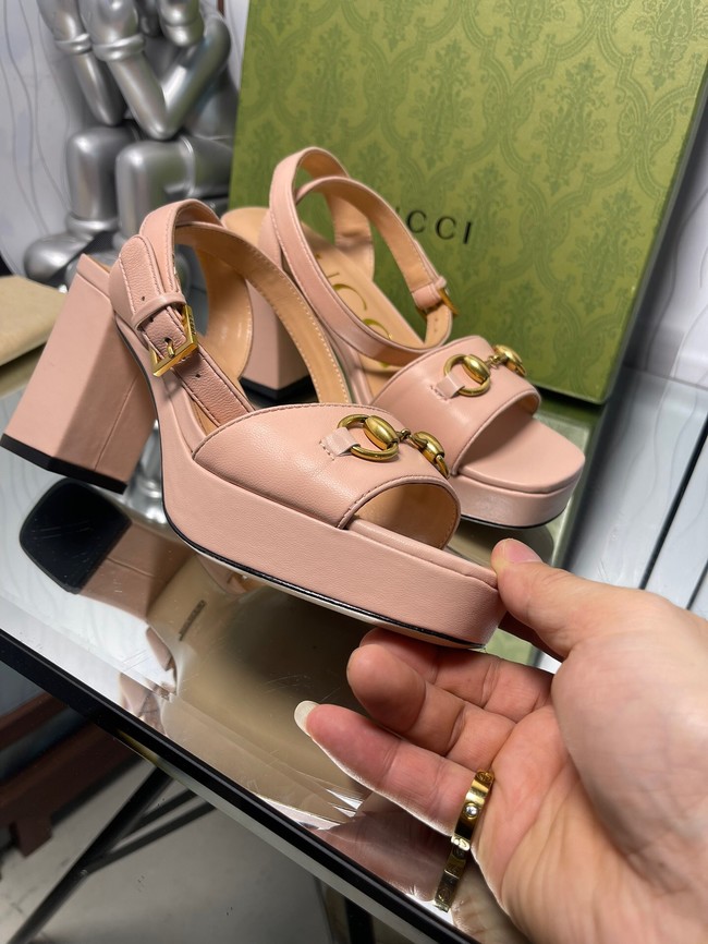 Gucci Womens platform sandal with Horsebit 93224-3