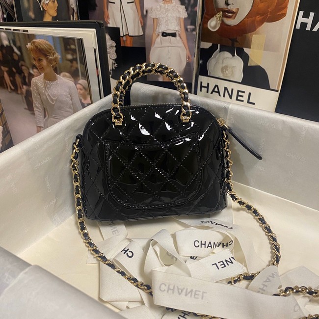 Chanel 23S top handle bag AP3969 black