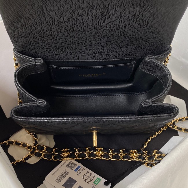 Chanel FLAP BAG AS3580 black