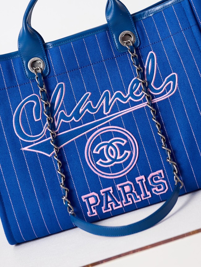 Chanel LARGE SHOPPING BAG B66941 BLUE