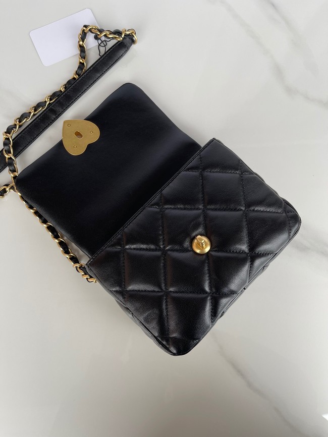Chanel MINI FLAP BAG AS3979 black