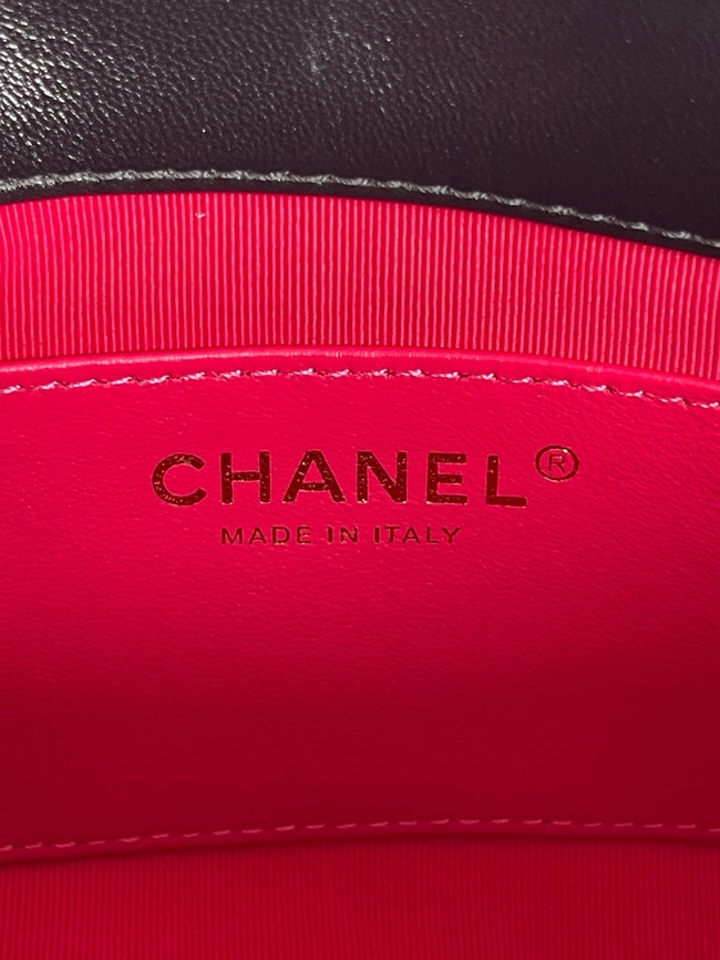 Chanel MINI FLAP BAG AS3979 black