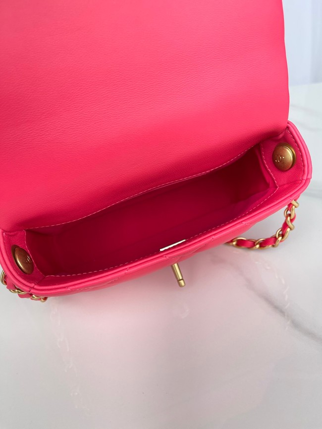 Chanel MINI FLAP BAG AS3979 red