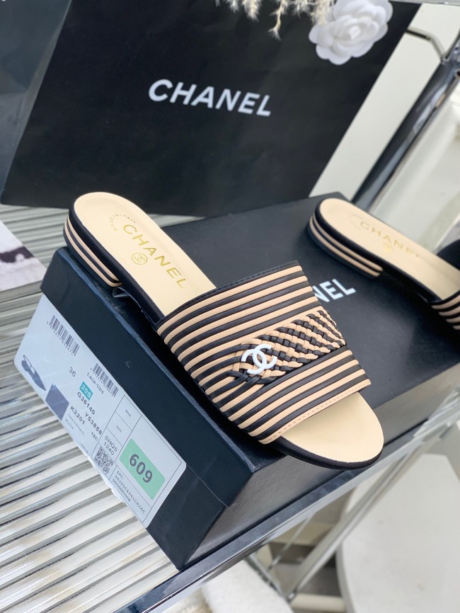 Chanel slippers Calfskin 93261-1