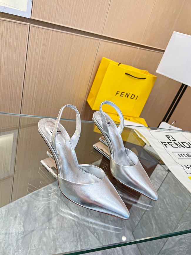 Fendi First leather high-heeled slingbacks 93254-2