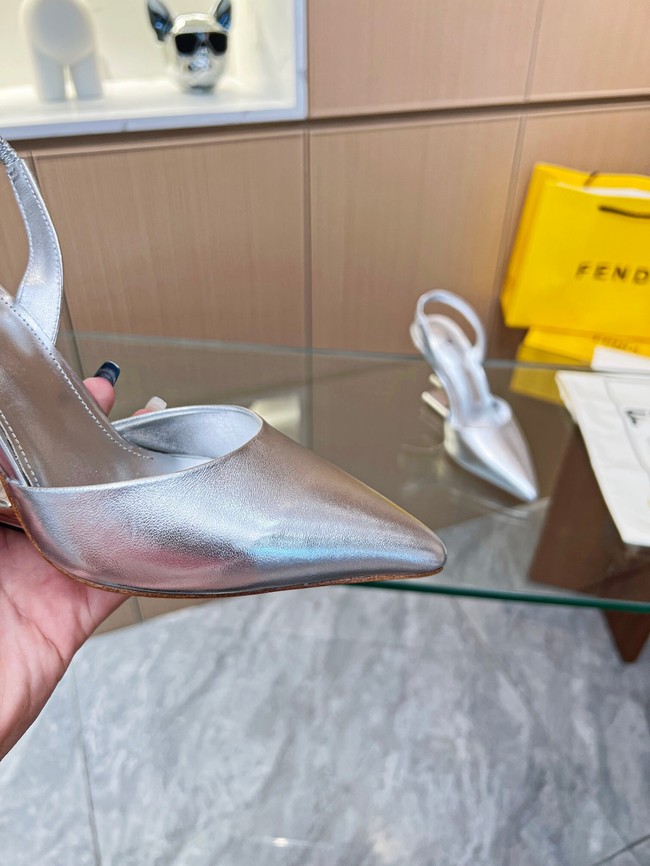Fendi First leather high-heeled slingbacks 93254-2