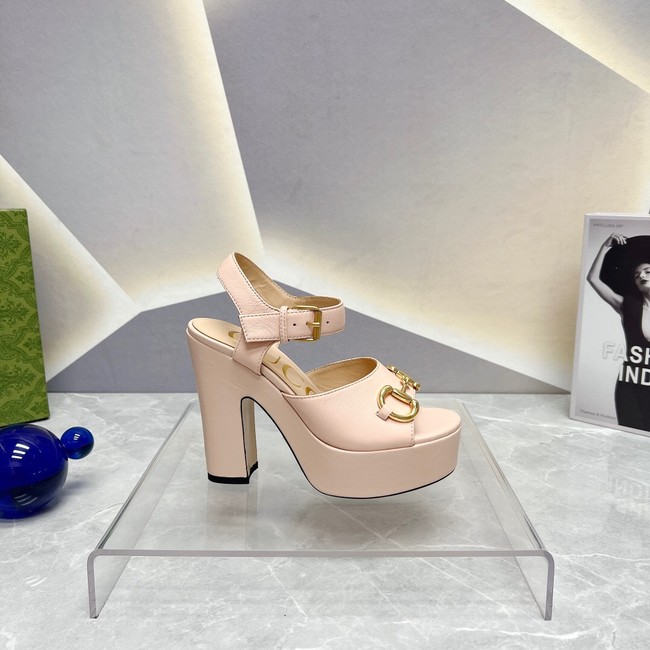 Gucci Womens platform sandal with Horsebit 93256-4
