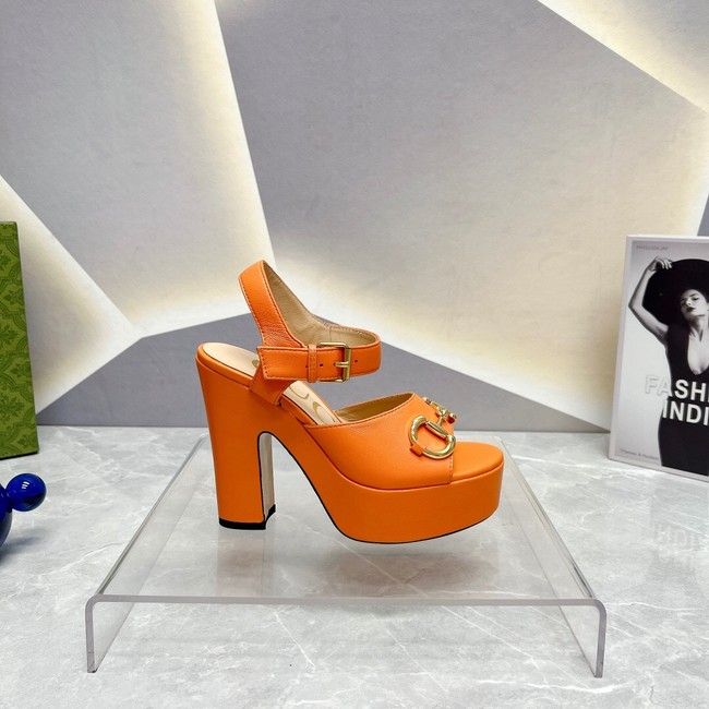 Gucci Womens platform sandal with Horsebit 93256-5