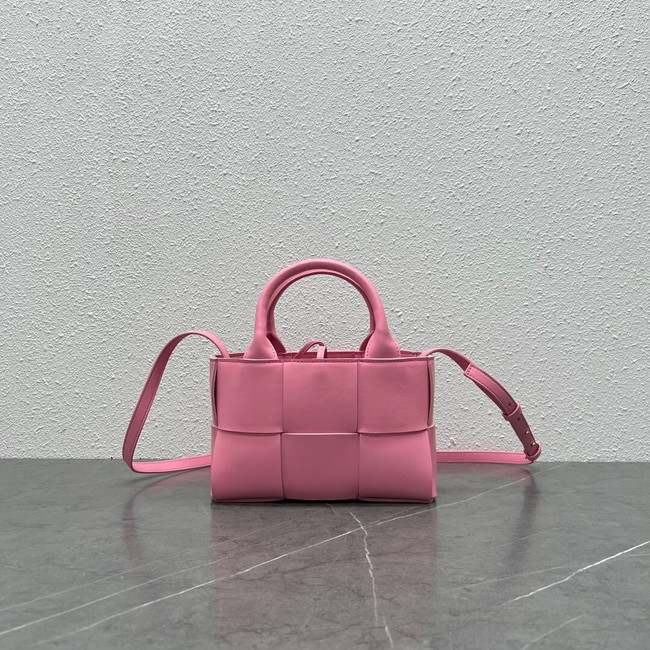 Bottega Veneta Candy Arco Tote Bag 729029 pink