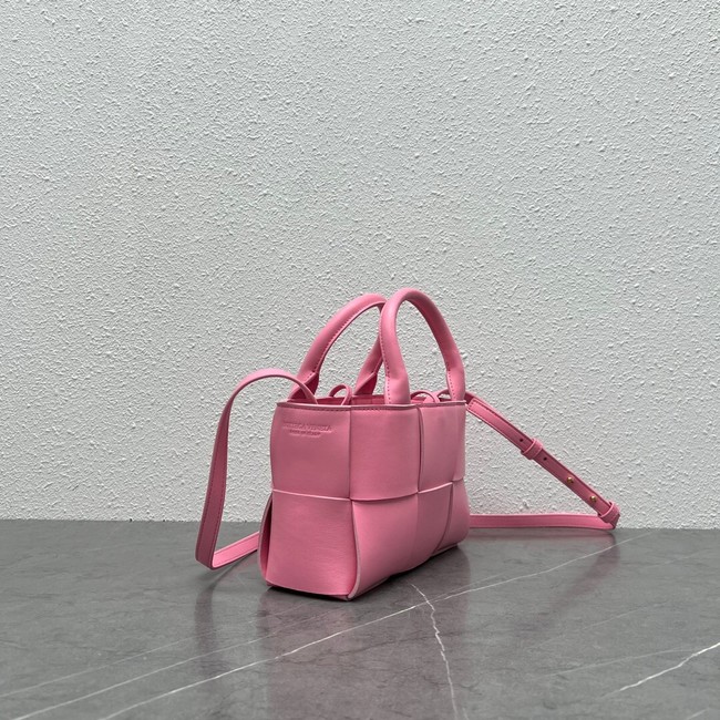 Bottega Veneta Candy Arco Tote Bag 729029 pink