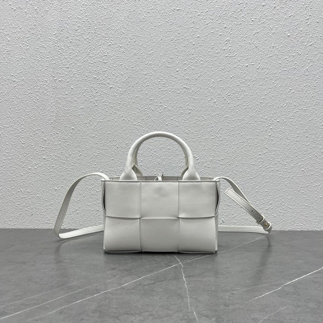 Bottega Veneta Candy Arco Tote Bag 729029 white