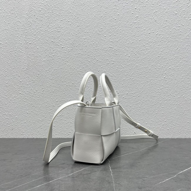 Bottega Veneta Candy Arco Tote Bag 729029 white