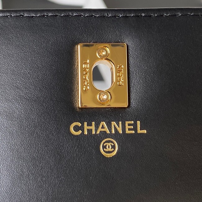 CHANEL WALLET ON CHAIN AP3318 black