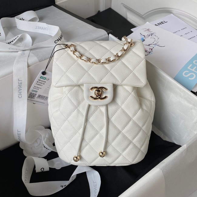 Chanel BACKPACK AS4058 white