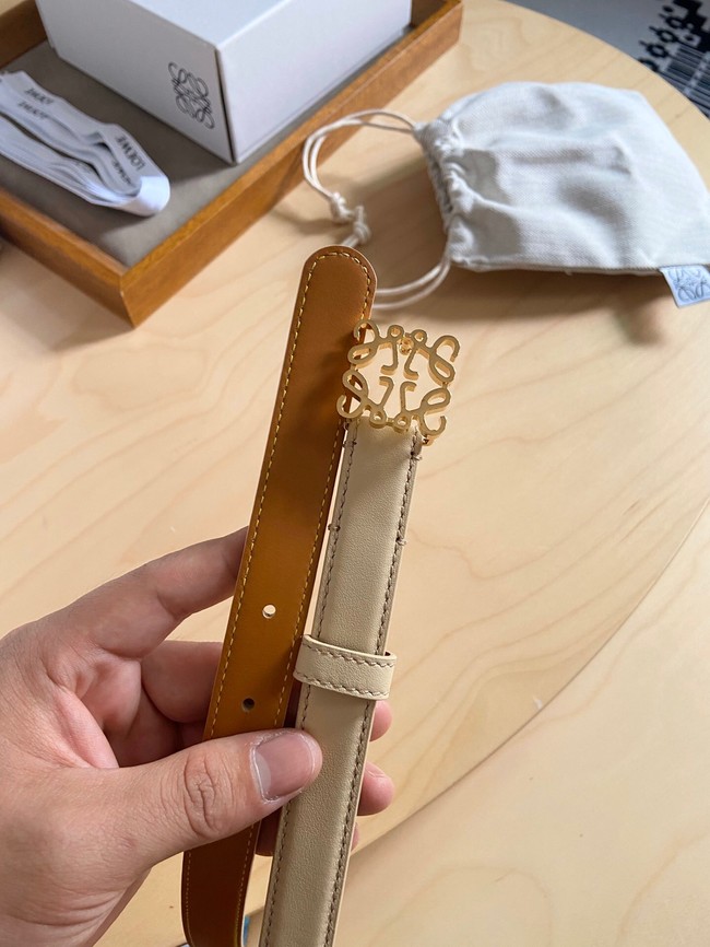 Loewe leather Belt 20MM LOB0055-1