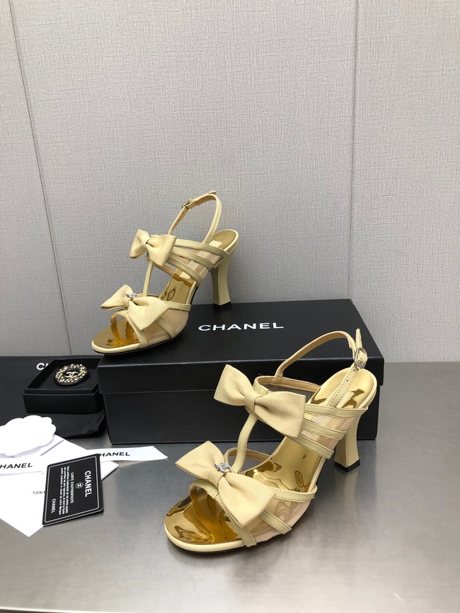 Chanel SANDAL Calfskin heel height 8CM 93263-2