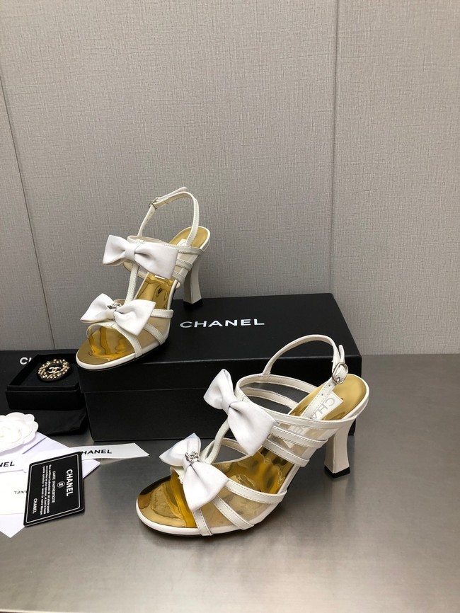 Chanel SANDAL Calfskin heel height 8CM 93263-3