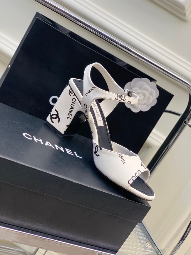 Chanel Womens sandal heel height 5CM 93296-2