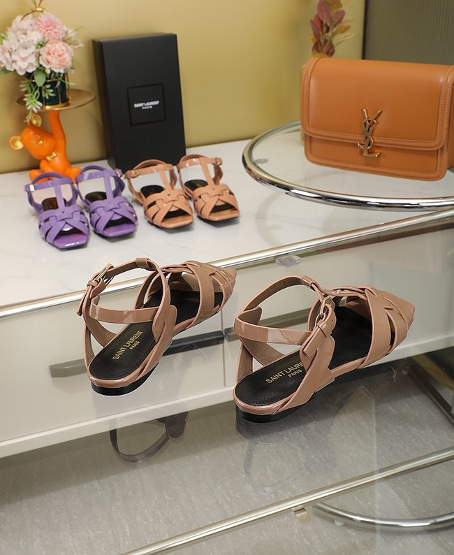 YSL SANDAL Calfskin 93302-18