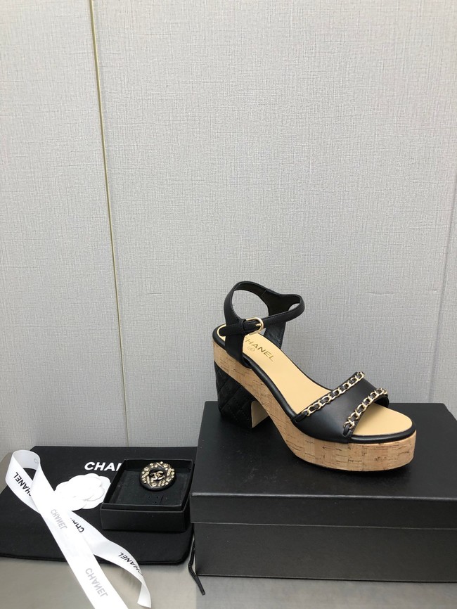 Chanel Womens sandal heel height 10.5CM 93318-1
