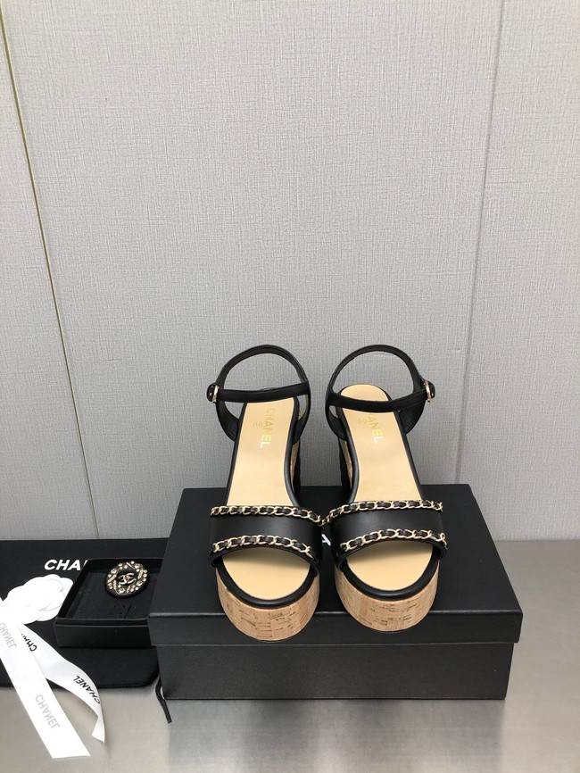 Chanel Womens sandal heel height 10.5CM 93318-1