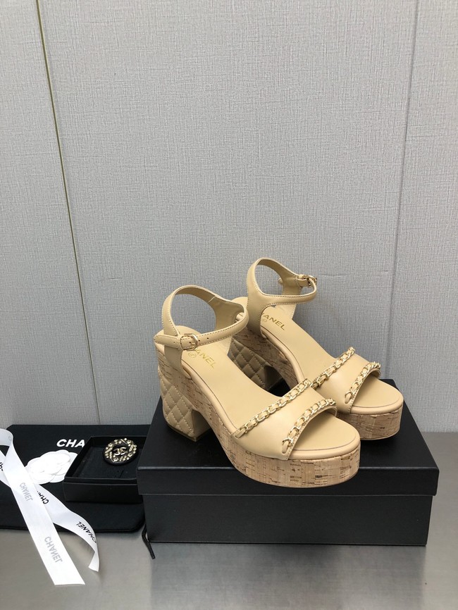 Chanel Womens sandal heel height 10.5CM 93318-3