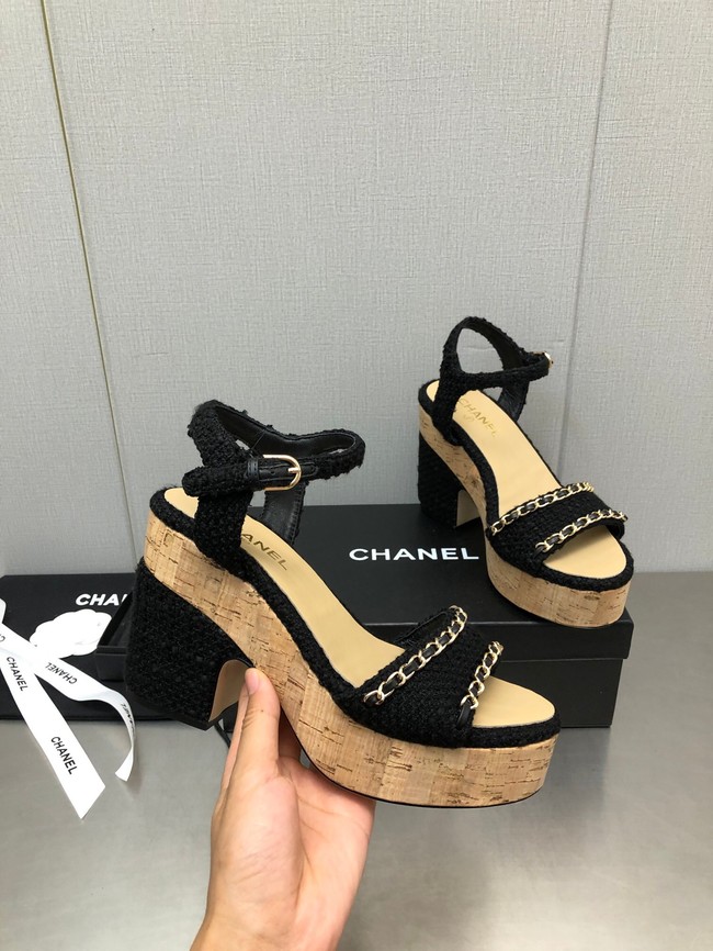 Chanel Womens sandal heel height 10.5CM 93318-4