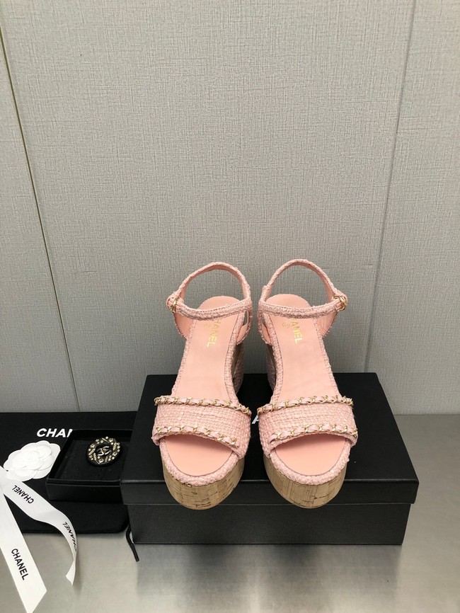 Chanel Womens sandal heel height 10.5CM 93318-5